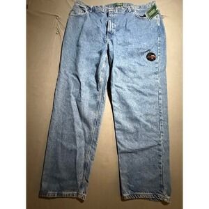 Lauren Jeans Co‎ Light Wash Denim Jeans Womens 22L New Modern Fit 42X30.